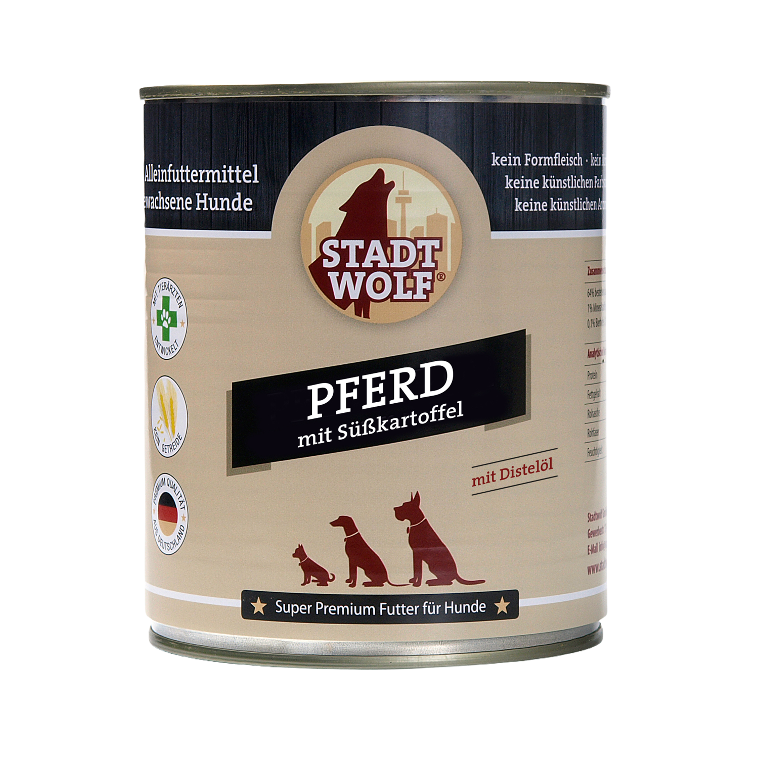Pferd mit Süßkartoffel